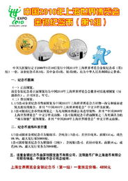 珍藏世博記憶 2010年上海世博會金銀紀念幣第1組收藏品鑒析