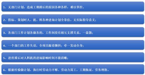 以全面計(jì)劃管理為導(dǎo)向 工程項(xiàng)目部門聯(lián)動(dòng)與進(jìn)度風(fēng)險(xiǎn)防范實(shí)踐